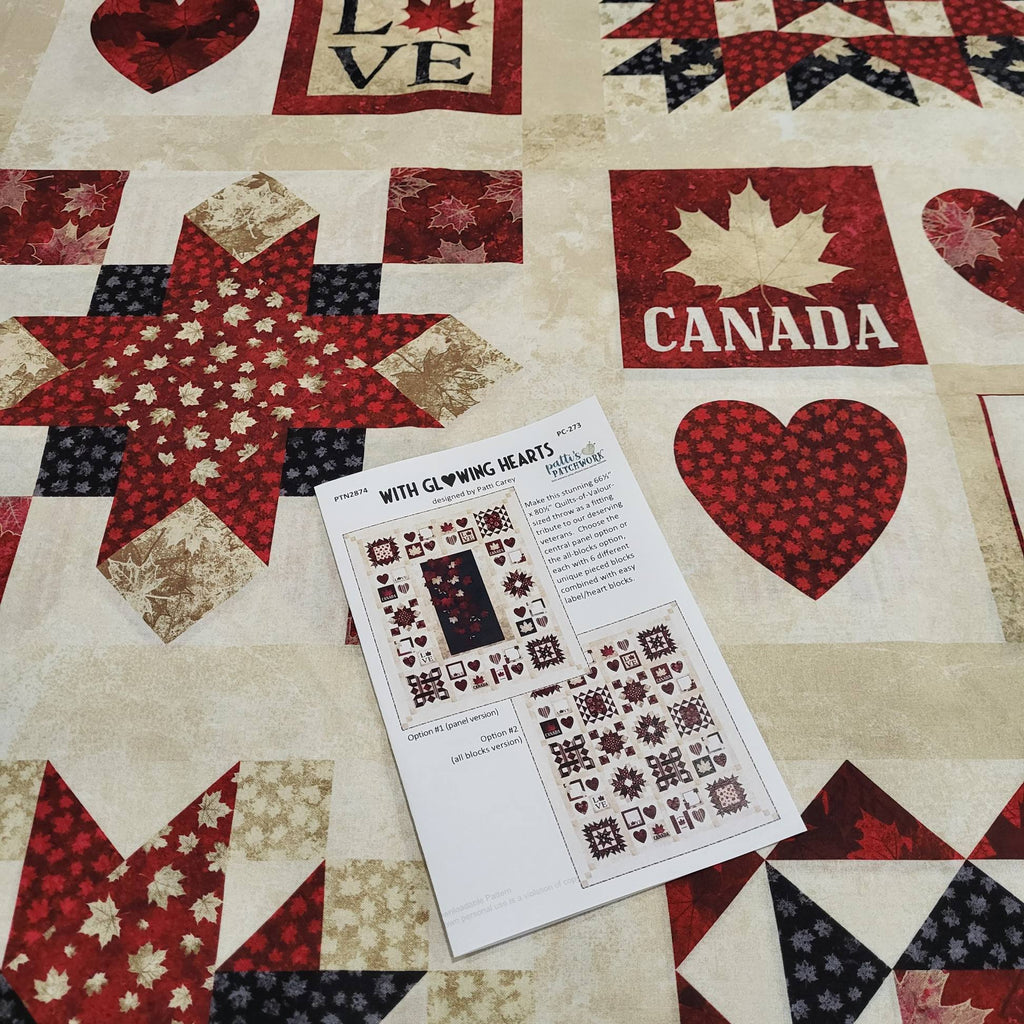 With Glowing Hearts:  Quilt-Along & Creative Contests