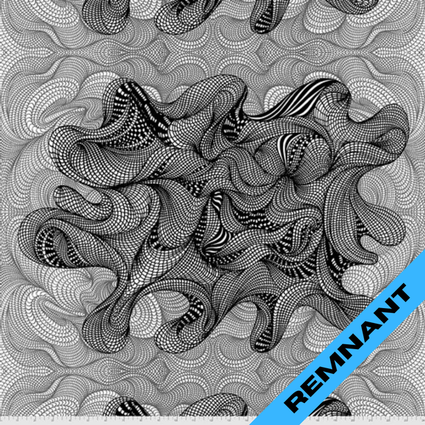 Remnant - Free Spirit Fabrics - Bio Geo-2 - PWAL014.GRAY (38" x WOF)