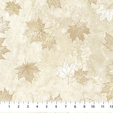 Northcott - Stonehenge - Oh Canada 13 - Leaves Silhouette - DP28088-12 (1/2 Yard)