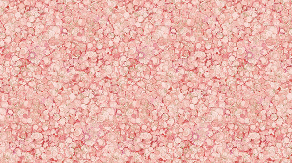 Midas Touch - Bubble Texture - Rose - DM26834-23 (1/2 Yard)