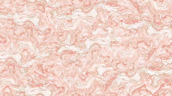 Midas Touch - Wave Texture - Rose - DM26835-23 (1/2 Yard)