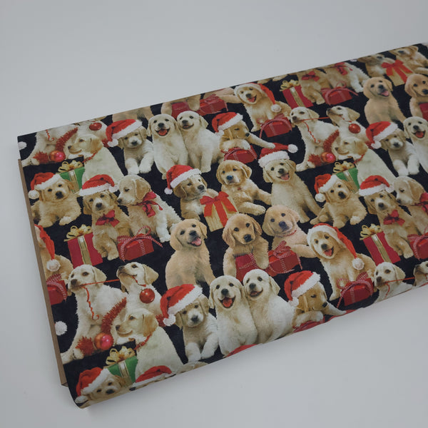 Golden Christmas -  DP25293-99 (1/2 Yard)