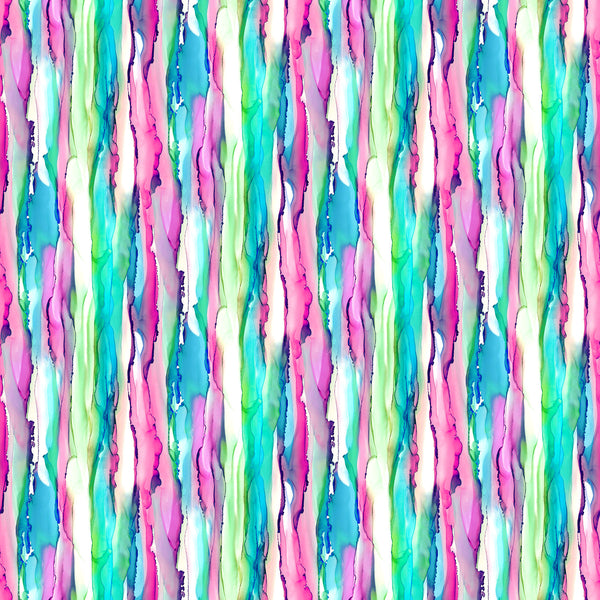 Northcott - Concerto - Rainbow Stripe - DP27832-10 (1/2 Yard)