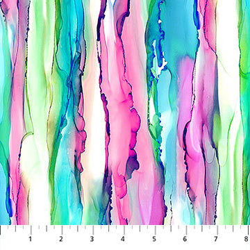 Northcott - Concerto - Rainbow Stripe - DP27832-10 (1/2 Yard)