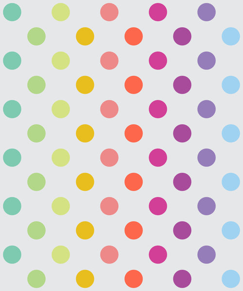 Tula Pink - True Colors Graywork - Disco Poms - Whisper - PWTP262.WHISPER (1/2 Yard)