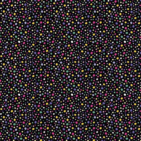 Dear Stella - Hugs N Purrs - Sweet Beans - STELLA-DLW2979-JET (1/2 Yard)