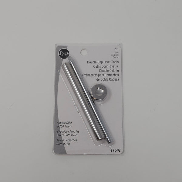 Dritz - Double-Cap Rivet Tools - 1 Set - DZ750T