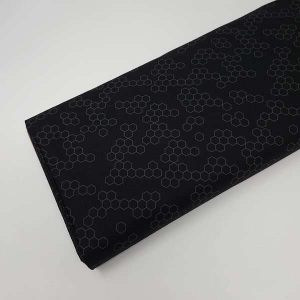 FIGO - Dusk - Hexies - 92046-99 (1/2 Yard)