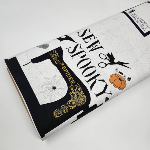 FIGO - Mr. Bones Sews - Canvas Bag Panel - C91081-10 (per panel)