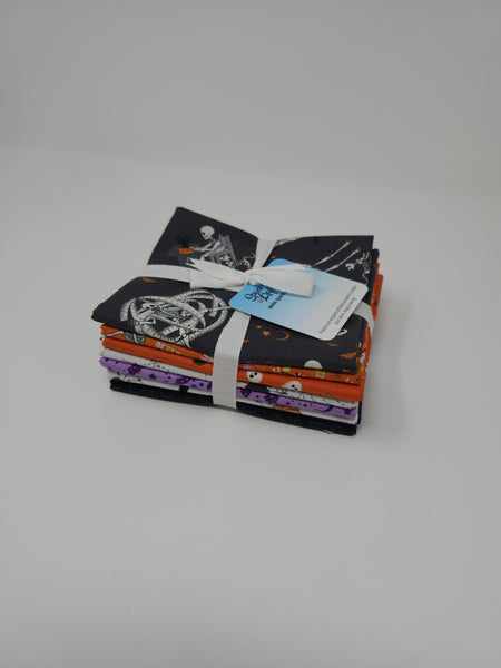 Hand-Cut Fat Quarter Bundle - FIGO - Mr. Bones Sews (8pc)