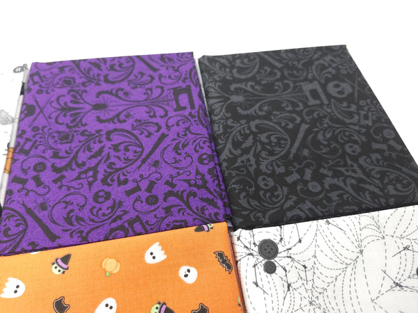Hand-Cut Fat Quarter Bundle - FIGO - Mr. Bones Sews (8pc)