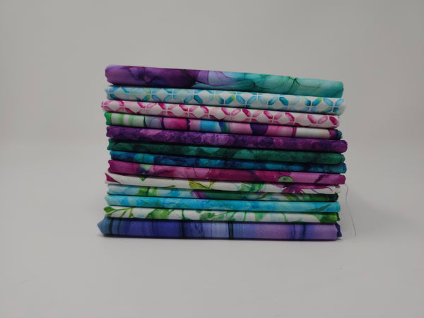 Hand-Cut Fat Quarter Bundle Plus - Northcott - Concerto (13pc)