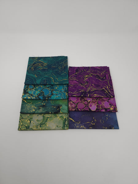 Hand-Cut Fat Quarter Bundle - Northcott - Midas Touch (13pc)