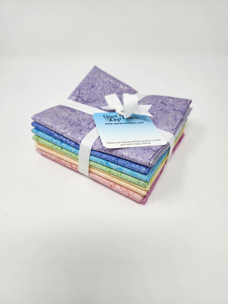 Hand-Cut Fat Quarter Bundle - Patrick Lose  - Glisten - (8pc) (Shimmer)