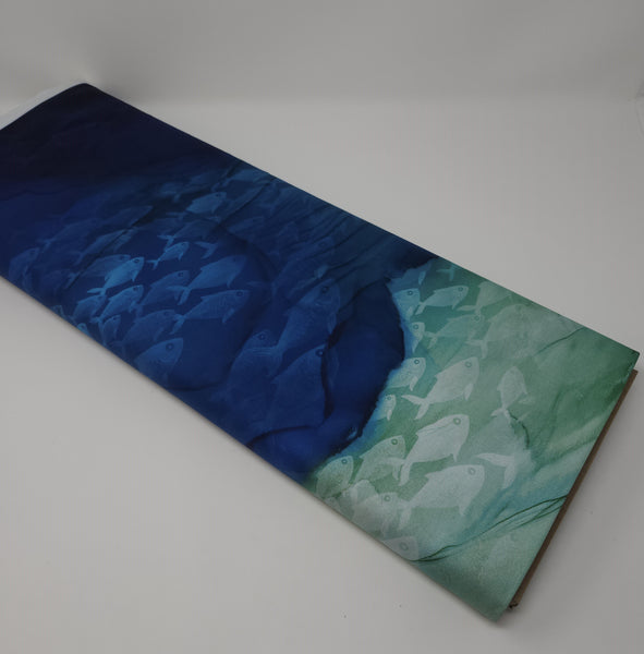 Northcott - Deep Blue - Ombre - DP28121-48 (1/2 Yard)