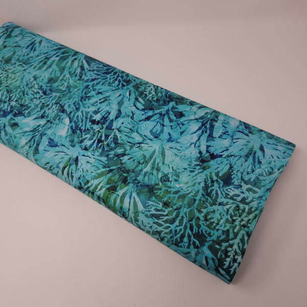 Northcott - Deep Blue - Multi Coral - DP28125-68 (1/2 Yard)