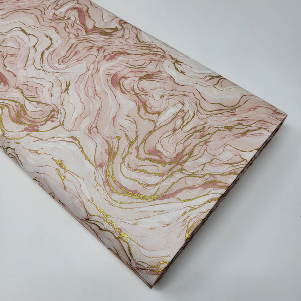 Midas Touch - Wave Texture - Rose - DM26835-23 (1/2 Yard)