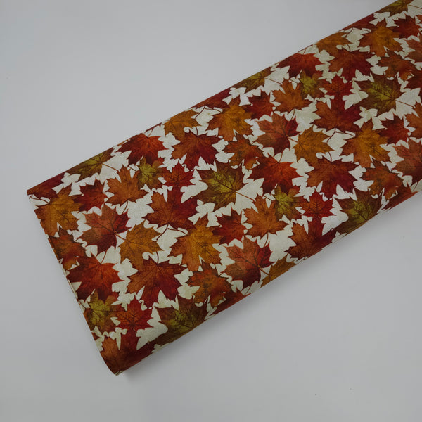 Northcott - Stonehenge - Oh Canada 13 - Large Leaves - DP28083-12  (1/2 Yard)