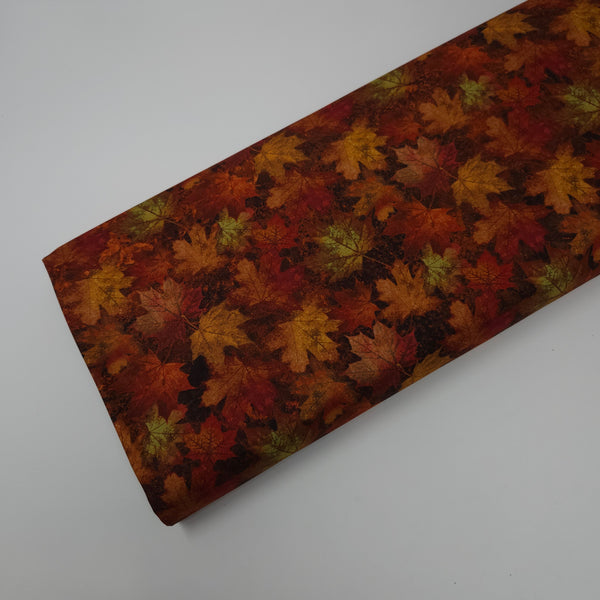 Northcott - Stonehenge - Oh Canada 13 - Large Leaves - DP28083-38 (1/2 Yard)
