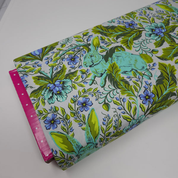 Tula Pink - Full Moon Forest II - Hoppy Go Lucky - Starlight - PWTP246.STARLIGHT (1/2 Yard)