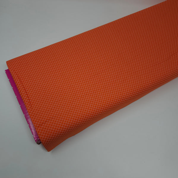 Tula Pink - True Colors - On The Grid - Salmon -  PWTP255.SALMON (1/2 Yard)