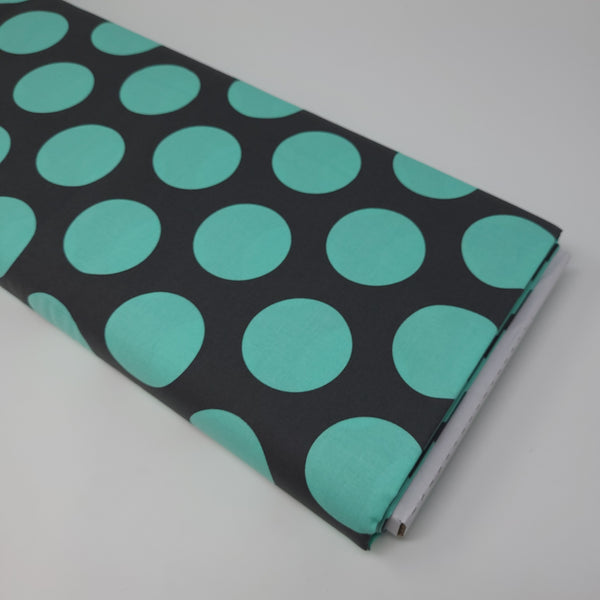 Tula Pink - ROAR! - Dinosaur Eggs - Storm - PWTP230.STORM (1/2 Yard)