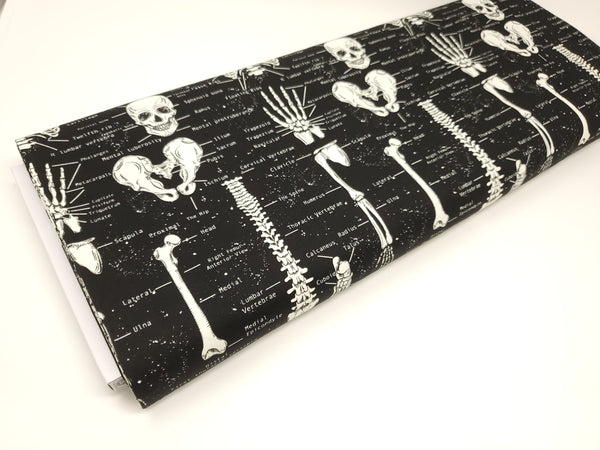 Glow In The Dark - Skeletons - FUN-CG9810 (1/2 Yard)