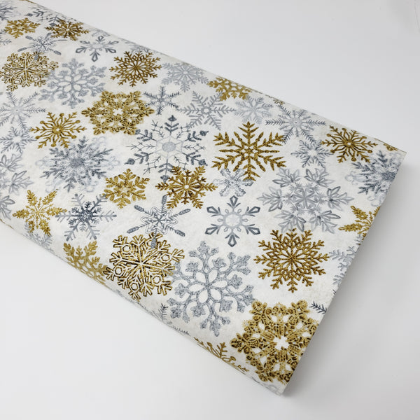 Stonehenge - White Christmas - 24203M-11 (1/2 Yard)