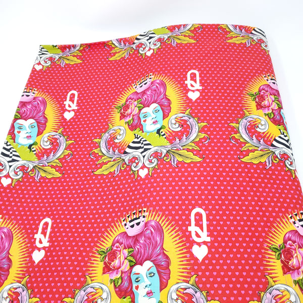 Tula Pink - Curiouser & Curiouser - The Red Queen - Wonder - PWTP160.WONDER (1/2 Yard)