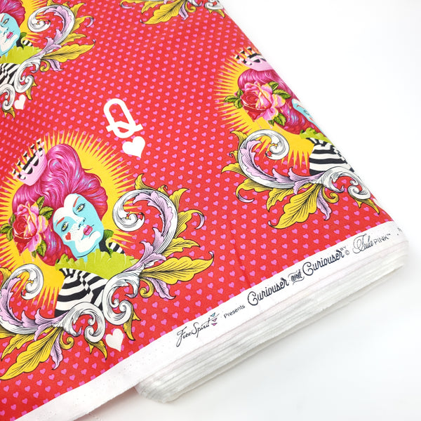 Tula Pink - Curiouser & Curiouser - The Red Queen - Wonder - PWTP160.WONDER (1/2 Yard)