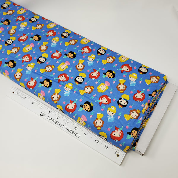 Camelot - Disney - Princess Kawaii - CAM85101902-02 (1/2 Yard)