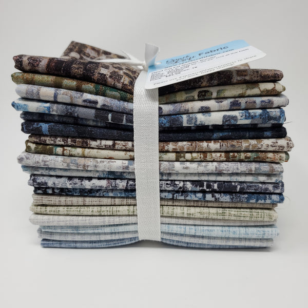 Hand-Cut Fat Quarter Bundle - Northcott - Fusion (18pc)