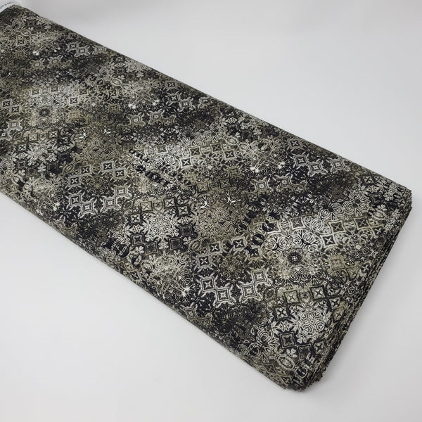 Tim Holtz - Abandoned - Faded Tile - Neutral - PWTH129.NEUTRAL (1/2 Yard)