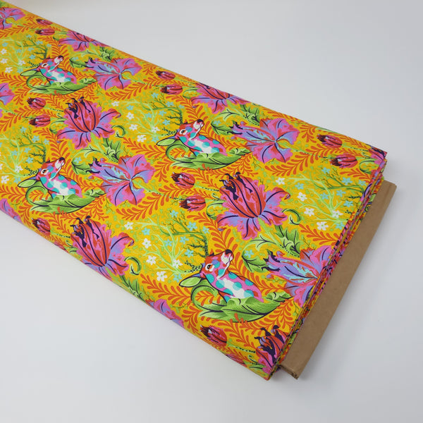 Tula Pink - Tiny Beasts - Dear John - Glow - PWTP178.GLOW (1/2 Yard)