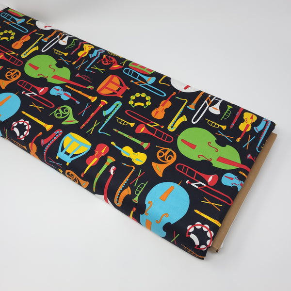 All That Jazz - Musical Instruments - 2280-99 (1/2 Yard)