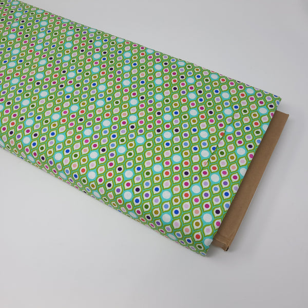 Tula Pink - Parisville (Deja Vu) - Eye Drops - Mint - PWTP192.MINT (1/2 Yard)