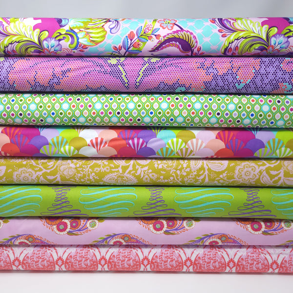 Tula Pink - Parisville (Deja Vu) - Fans - Sorbet - PWTP190.SORBET (1/2 Yard)