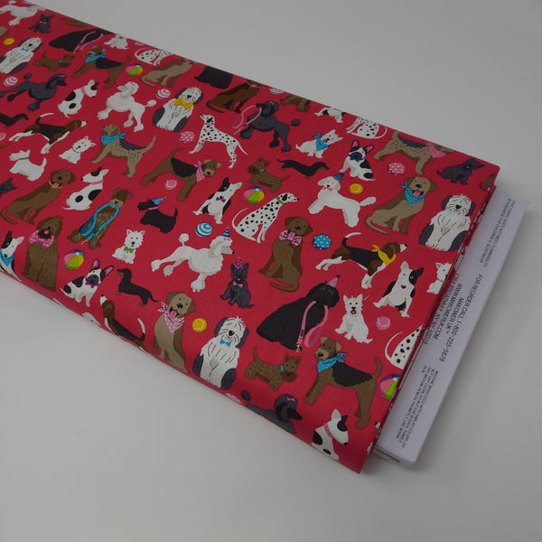 Furry Friends - Dogs - TP-2541-P (1/2 Yard)