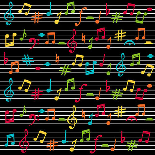 All That Jazz - Sheet Music - 2277-99 (1/2 Yard)