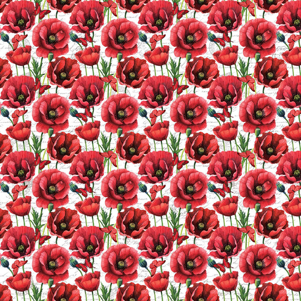 Ooh La La! -  Poppies - 23565-10 (1/2 Yard)