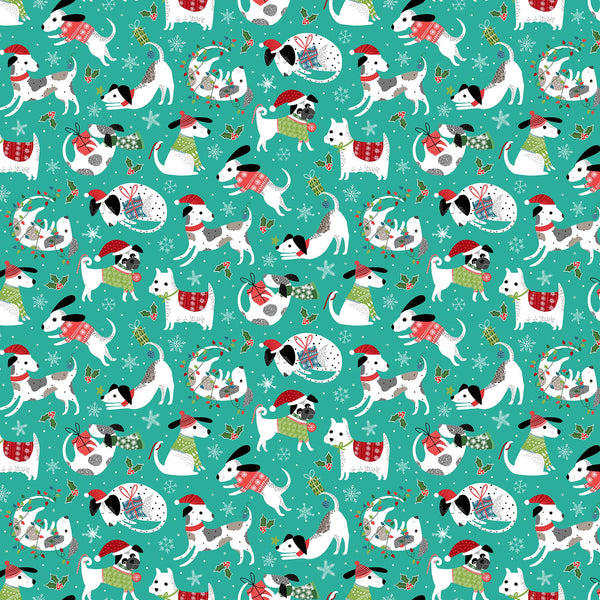 Santa Paws - 24152-64 (1/2 Yard)
