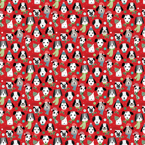 Santa Paws - 24153-24 (1/2 Yard)