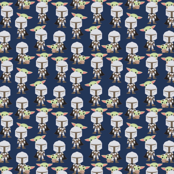 Star Wars - Mando Hello Friend - CAM73800248-2 (1/2 Yard)