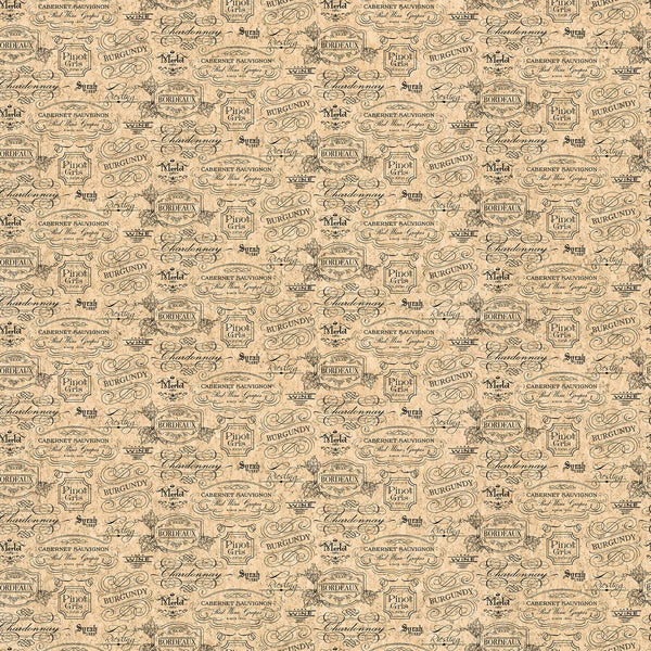 You Had Me At Wine -  Wine Varieties - DP23611-99 (1/2 Yard)