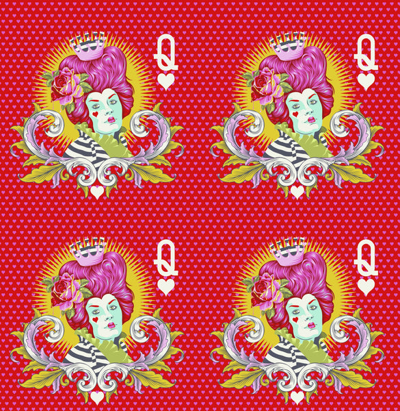 Tula Pink - Curiouser & Curiouser - The Red Queen - Wonder - PWTP160.WONDER (1/2 Yard)