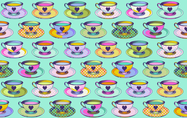 Tula Pink - Curiouser & Curiouser - Tea Time - Day Dream - PWTP163.DAYDREAM (1/2 Yard)