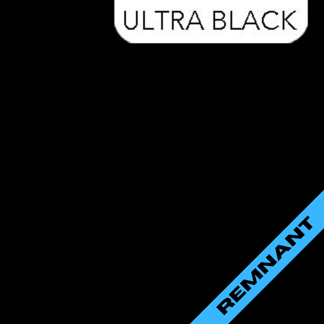 Remnant - Northcott - Colorworks Solids - Ultra Black - 9000B-999 (36" x WOF)