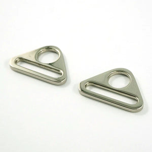 Triangle Rings (2 Pack) - 1" (25 mm) (5 finishes)