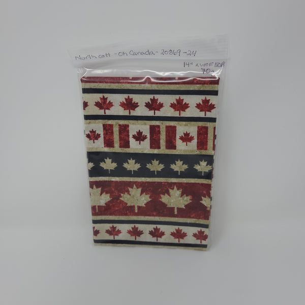 Remnant - Northcott - Oh Canada - 20869-24 (14" x WOF)