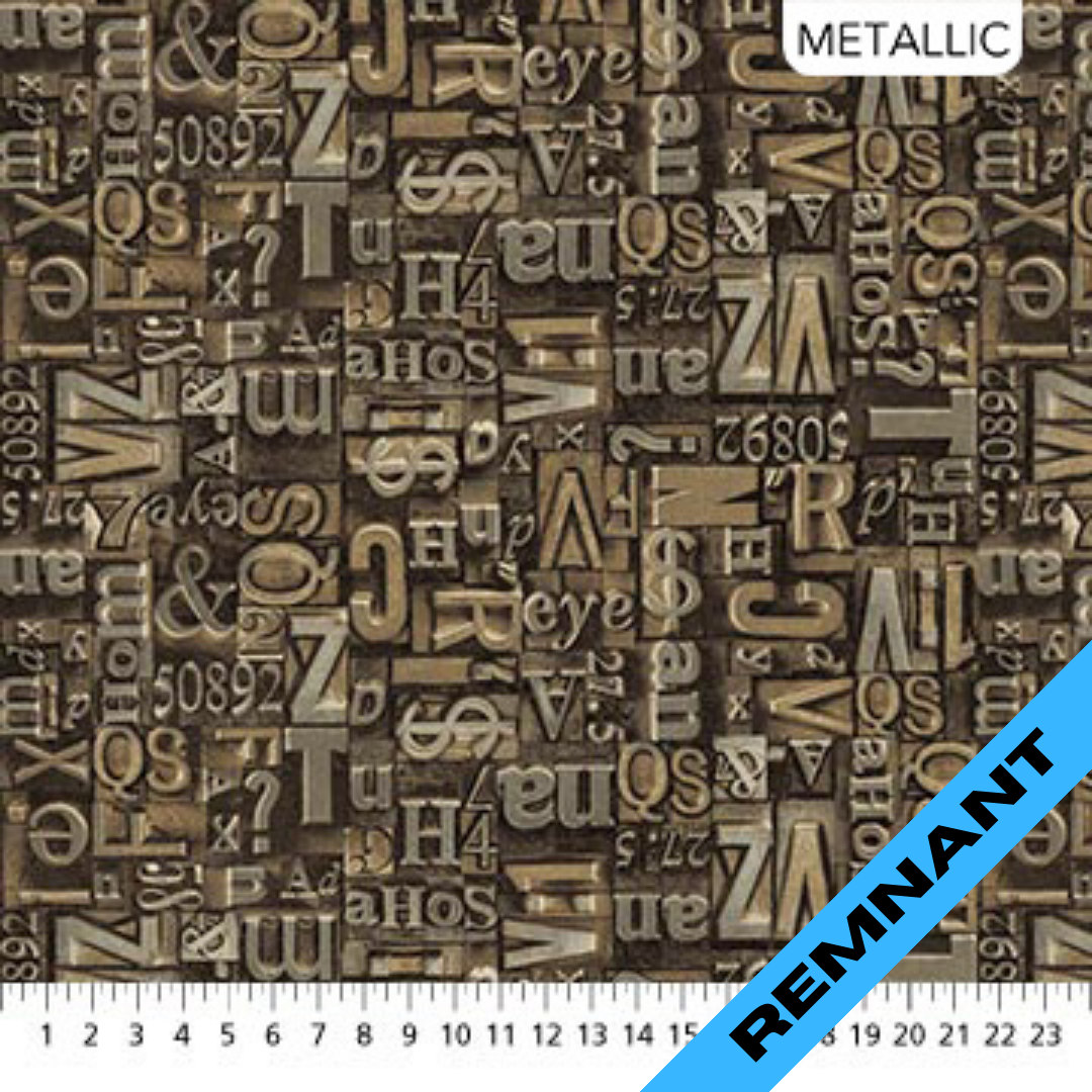 Remnant - Northcott - Heavy Metal - 23740M-32 (18" x WOF)